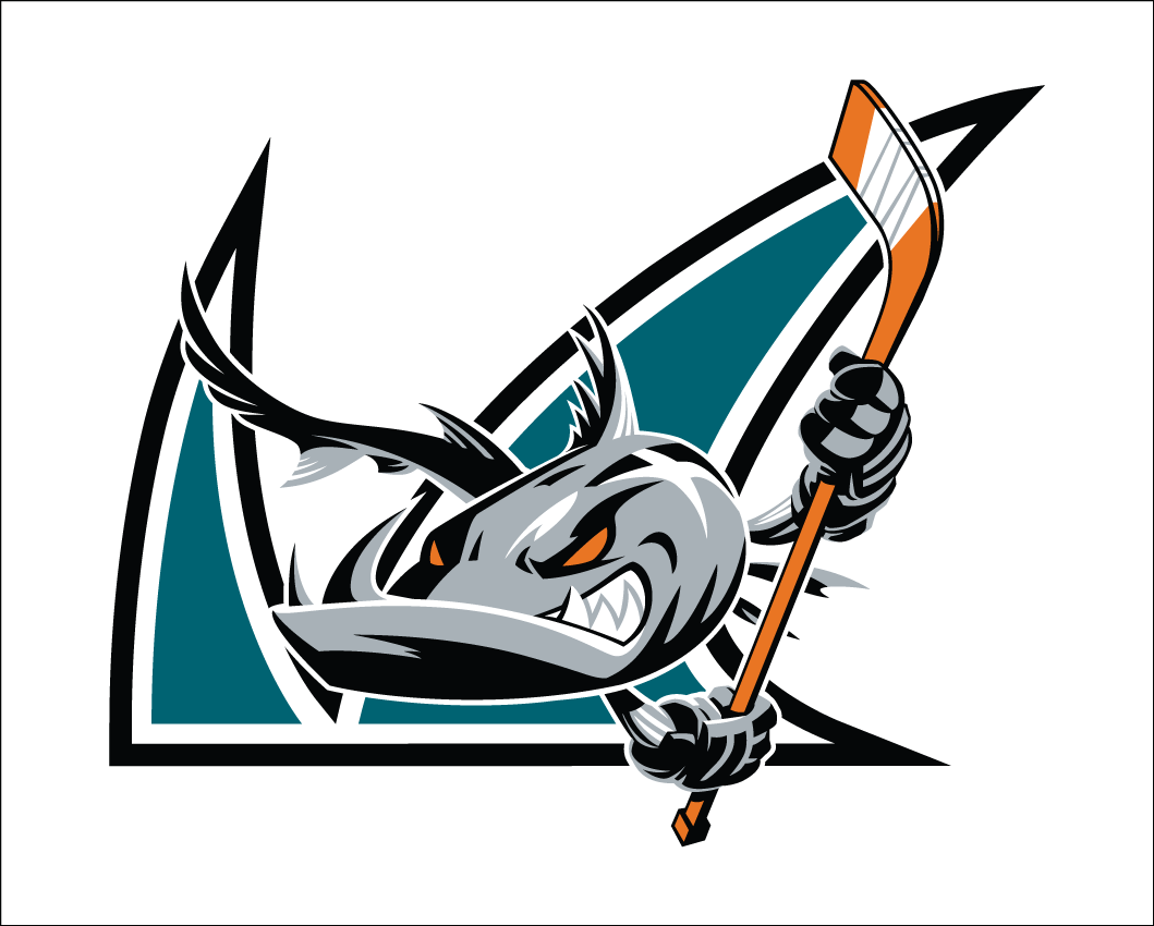 San Jose Barracuda 2015-2018 Jersey Logo v2 iron on transfers for T-shirts